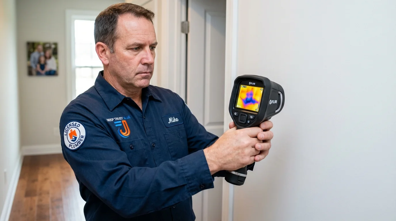 Thermal imaging leak detection by Johns Plumbing LLC in West Wendover